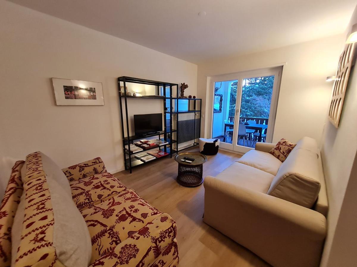 Sankt Moritz Dorf Charme Apartment ภายนอก รูปภาพ